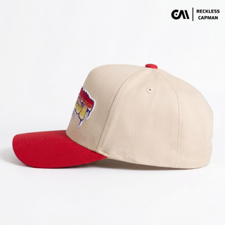 RecklessCapman Mũ Lưỡi Trai STAMPVN l NÓN _MODEST_ TRUCKER HAT - RED - HW5 l MODEST GRAFFITI