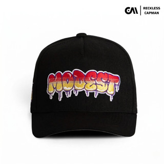 RecklessCapman Mũ Lưỡi Trai STAMPVN l NÓN _MODEST_ TRUCKER HAT - RED - HW5 l MODEST GRAFFITI