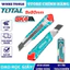 Dao rọc giấy và lưỡi dao TOTAL, khóa trượt an toàn, dùng cho giấy – thủ công – văn phòng DN2