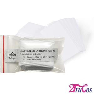 Hàng tặng không bán| Bông tẩy trang NS Organic Cotton Pads 10M vuông (mềm mịn không xù lông) 2Trucos