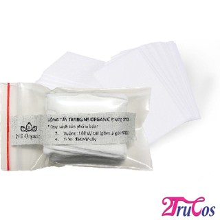 Hàng tặng không bán| Bông tẩy trang NS Organic Cotton Pads 10M vuông (mềm mịn không xù lông) 2Trucos
