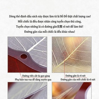 Thẻ Đánh Dấu Sách Lá Bồ Đề Thật 12 Con Giáp Treo Xe Ô Tô Treo Gương Chiếu Hậu Phong Thủy May Mắn