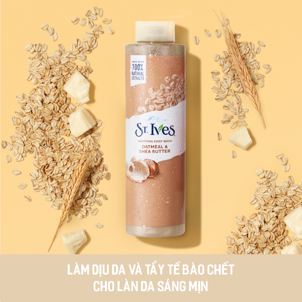 Sữa tắm St.ives Yến Mạch và Bơ 450ml