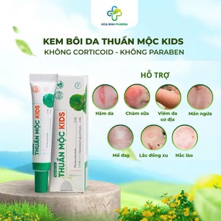 Kem bôi da Thuần Mộc Kids - làm dịu rôm sảy, mẩn ngứa, chàm sữa chăm sóc da bé iu