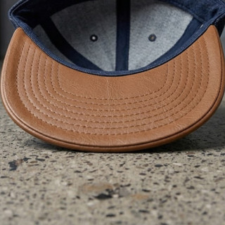 RecklessCapman Mũ Snapback Denim vải Jean CM104 lưỡi ngang Hiphop phong cách trẻ trung năng động