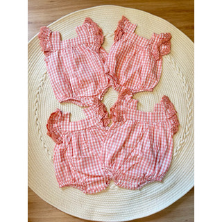 Size newborn-6m Bodychip, bộ liền thân đi chơi cho bé gái điệu đà tiểu thư
