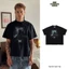 Áo Thun Form Boxy "NOCTIS” Chất Vải Cotton Premium 2 Chiều 240gsm Hiệu Ứng Mài Rách Unisex Nam Nữ | Common Issue