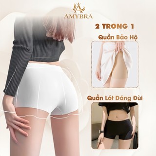 Quần Đúc Su Mặc Váy Thoáng Mát, Quần Mặc Trong Váy Siêu Nhẹ AMYBRA V8205
