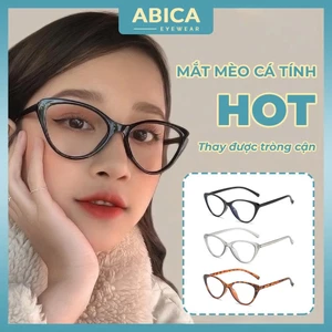 Gọng kính cận mắt kính nữ nam không độ chống bức xạ và ánh sáng xanh phong cách Ulzzang Hàn Quốc siêu Hot 094