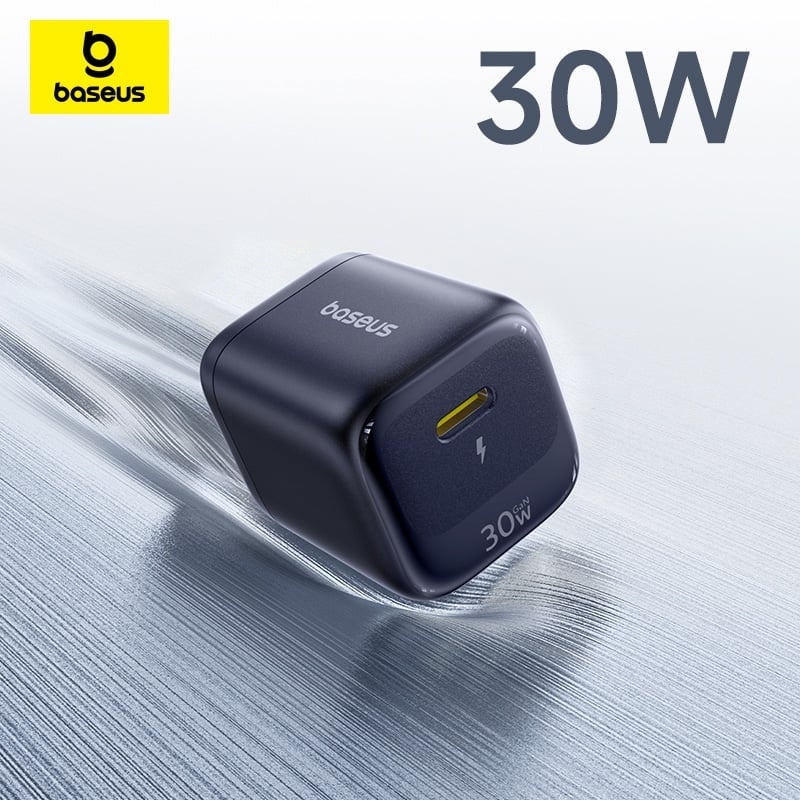 Củ Sạc Nhanh Baseus EnerFill FN22 GaN 20W / 30W / 45W USB-C PD 3.0 Siêu Nhỏ Gọn, Sạc Nhanh Mạnh Mẽ, Tản Nhiệt Hiệu Quả