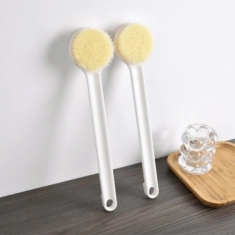 BÀN CHẢI CHÀ LƯNG MUJI CÁN DÀI VỆ SINH CƠ THỂ SẠCH SẼ - Cây Cọ Lưng Tắm Massage Da Thư Giãn Hiệu Quả