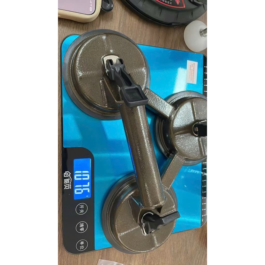 Tay Hít Kính Công Nghiệp DETO 2 Chấu / 3 Chấu 100Kg - Tay Hút Kính Cao Su Tự Nhiên