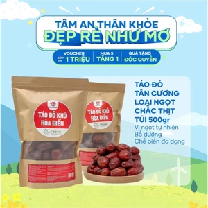 Táo Đỏ HOA ĐIỀN Loại Ngọt Chắc Thịt túi 500gr
