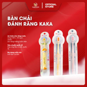 COMBO 3 BÀN CHẢI ĐÁNH RĂNG KAKA LÔNG MỀM ÊM ÁI – BÀN CHẢI VỆ SINH RĂNG MIỆNG CHO GIA ĐÌNH