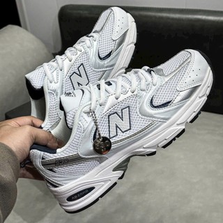 [Hàng Best Quality] Giày_N.ewbalancee 530 Sliver Runing Full Phối Màu Cho Nam Nữ Cực Hot