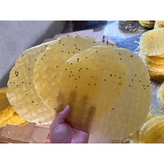 Combo Phôi Đà Lạt 10Kg Bánh Tráng Nướng Vàng Nghệ Size 22Cm Thích Hợp Làm Pizza Bánh Tráng