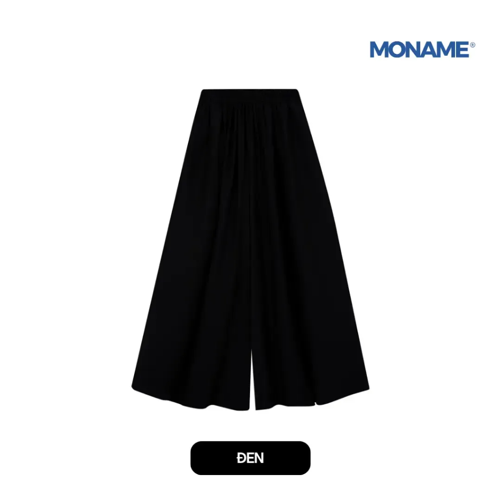 Quần Nữ Ống Rộng Lưng Chun , Chất Liệu Vải Đũi Tơ Thoáng Mát Nữ Women Freesize 40-70kg MONAME Q30 | BigBuy360 - bigbuy360.vn