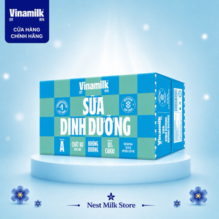 [Chỉ Giao HCM] Sữa Dinh Dưỡng Vinamilk Không Đường 220ml - Thùng 48 Bịch