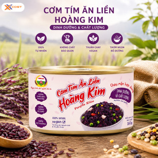 Cơm Ăn Liền Gạo Tím Hoàng Kim