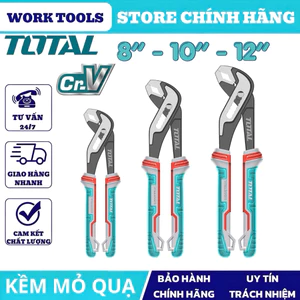 Kềm mỏ quạ cao cấp đủ loại kích thước thước TOTAL chất liệu thép Cr-V DNTT