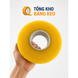 Combo 6 cuộn băng dính 1kg lõi nhựa siêu mỏng