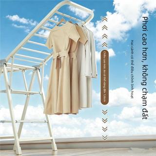 Giá phơi quần áo gấp gọn | Tiết kiệm diện tích | Phơi được chăn, ga, quần áo | Chống rỉ cao cấp
