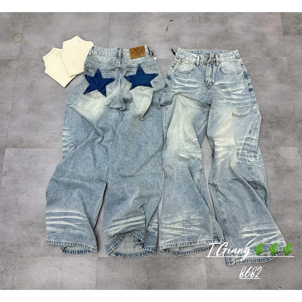 Jean xuông sau ngôi sao hot hottt Sz: S M L M: 8682