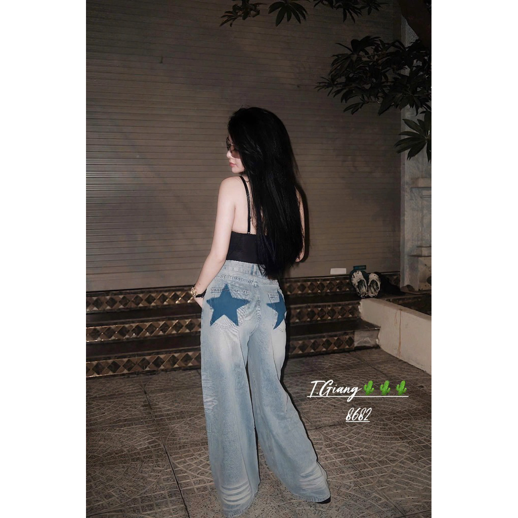 Jean xuông sau ngôi sao hot hottt Sz: S M L M: 8682