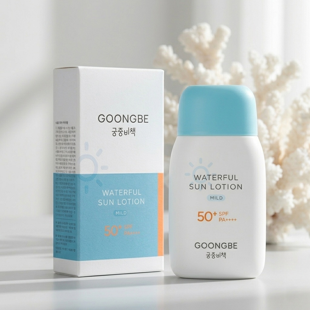 Kem Chống Nắng Dạng Sữa Goongbe Waterful Sun Lotion Mild 80g