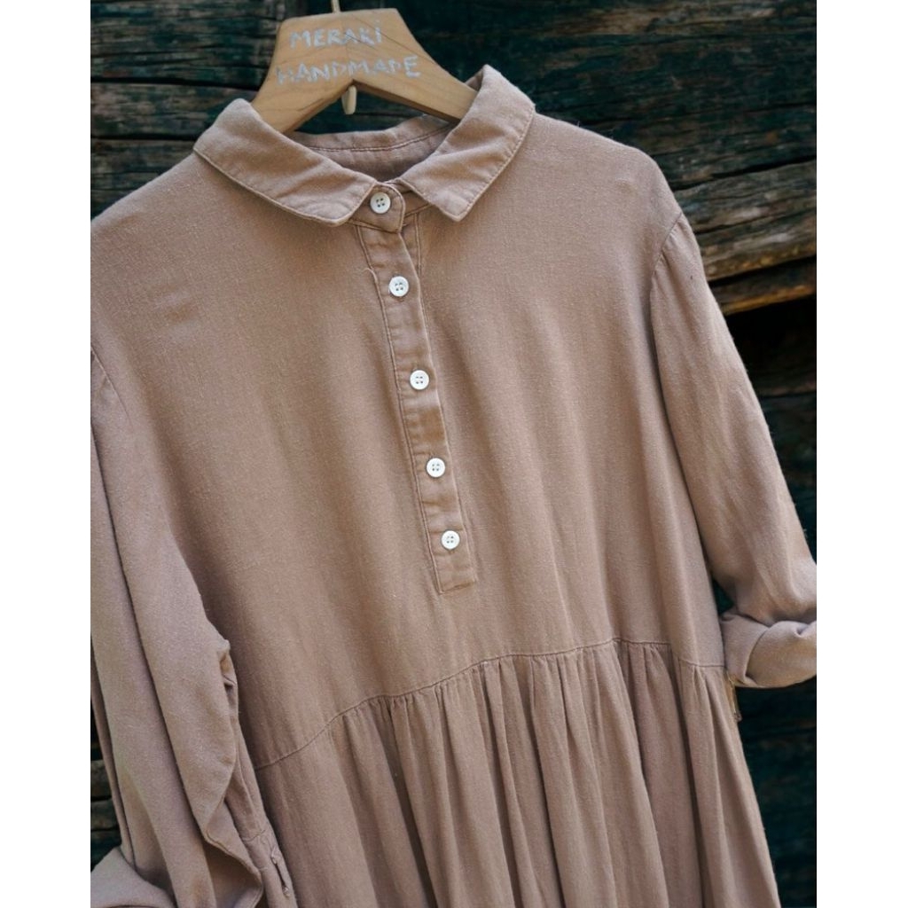 ĐẦM LINEN BABY DOLL | 2HAND NHẬT