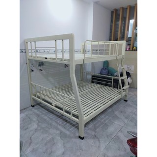 giường ngủ 2 tầng cho nhà không gian hẹp dễ tháo lắp an toàn cho trẻ nhỏ
