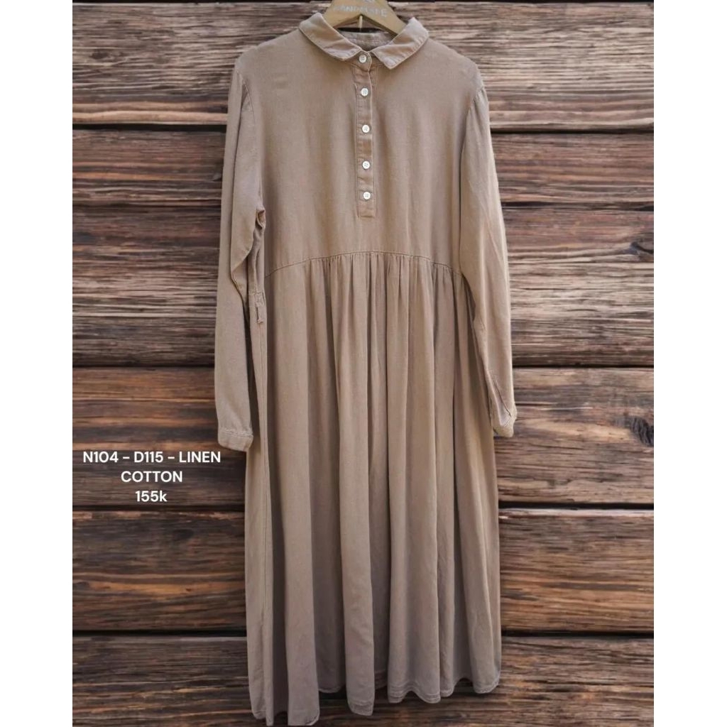 ĐẦM LINEN BABY DOLL | 2HAND NHẬT