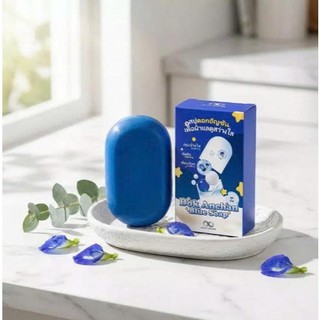 Xà phòng tắm trắng da và dưỡng da bodyDok Anchan Blue Hoa Đậu Biếc (sỉ ib)Many Colors