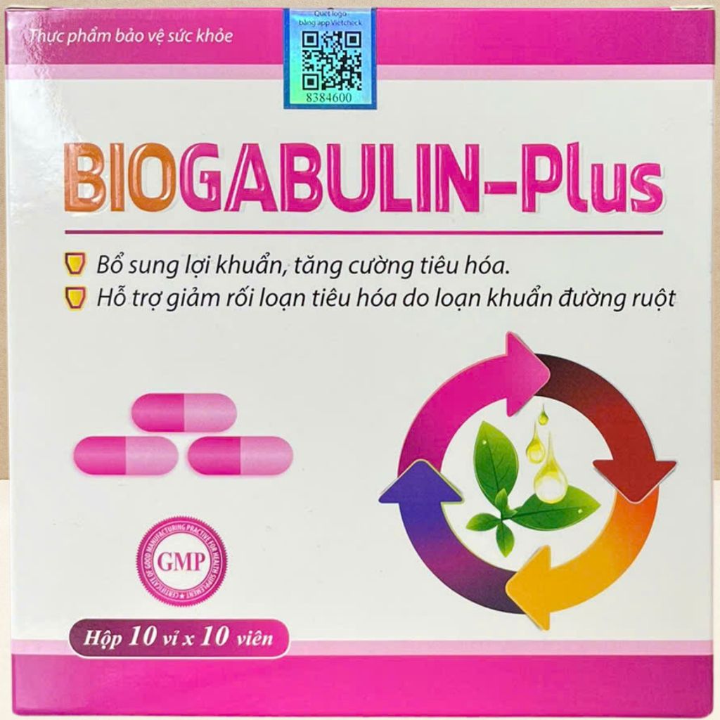 Combo 2 Hộp Biogabulin Hồng - Vinaphar - Vinaphar - Vitamin Chữa Lành
