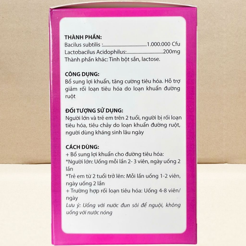Combo 2 Hộp Biogabulin Hồng - Vinaphar - Vinaphar - Vitamin Chữa Lành