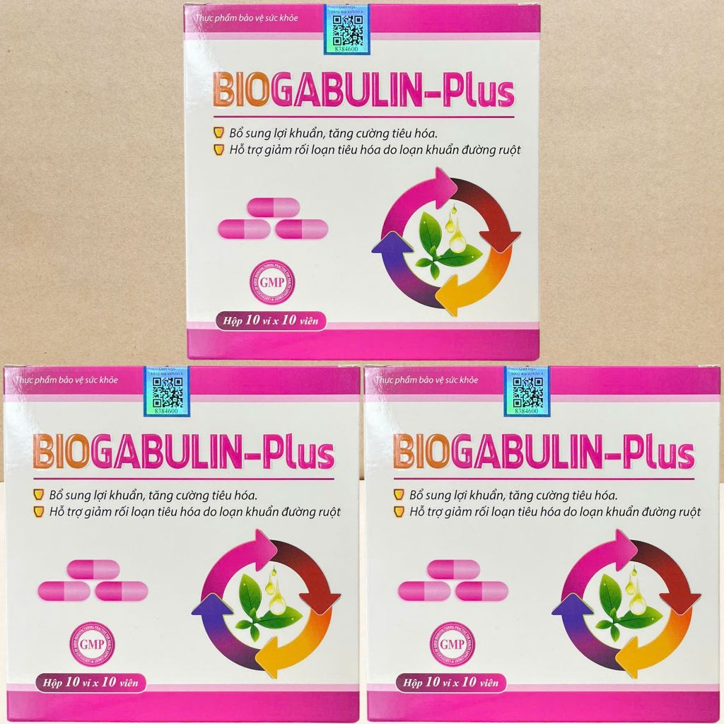 Combo 2 Hộp Biogabulin Hồng - Vinaphar - Vinaphar - Vitamin Chữa Lành