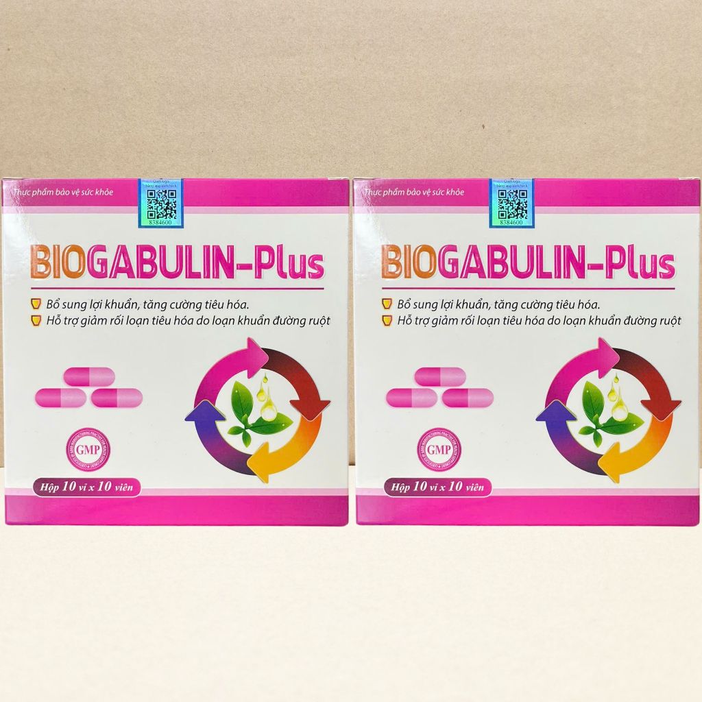 Combo 2 Hộp Biogabulin Hồng - Vinaphar - Vinaphar - Vitamin Chữa Lành