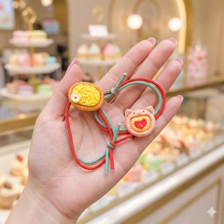 Dây Buộc Tóc Đồ Ăn Mix Cute – Thun Tóc Đồ Chơi Mini Siêu Dễ Thương Cho Bé Và Bạn Gái