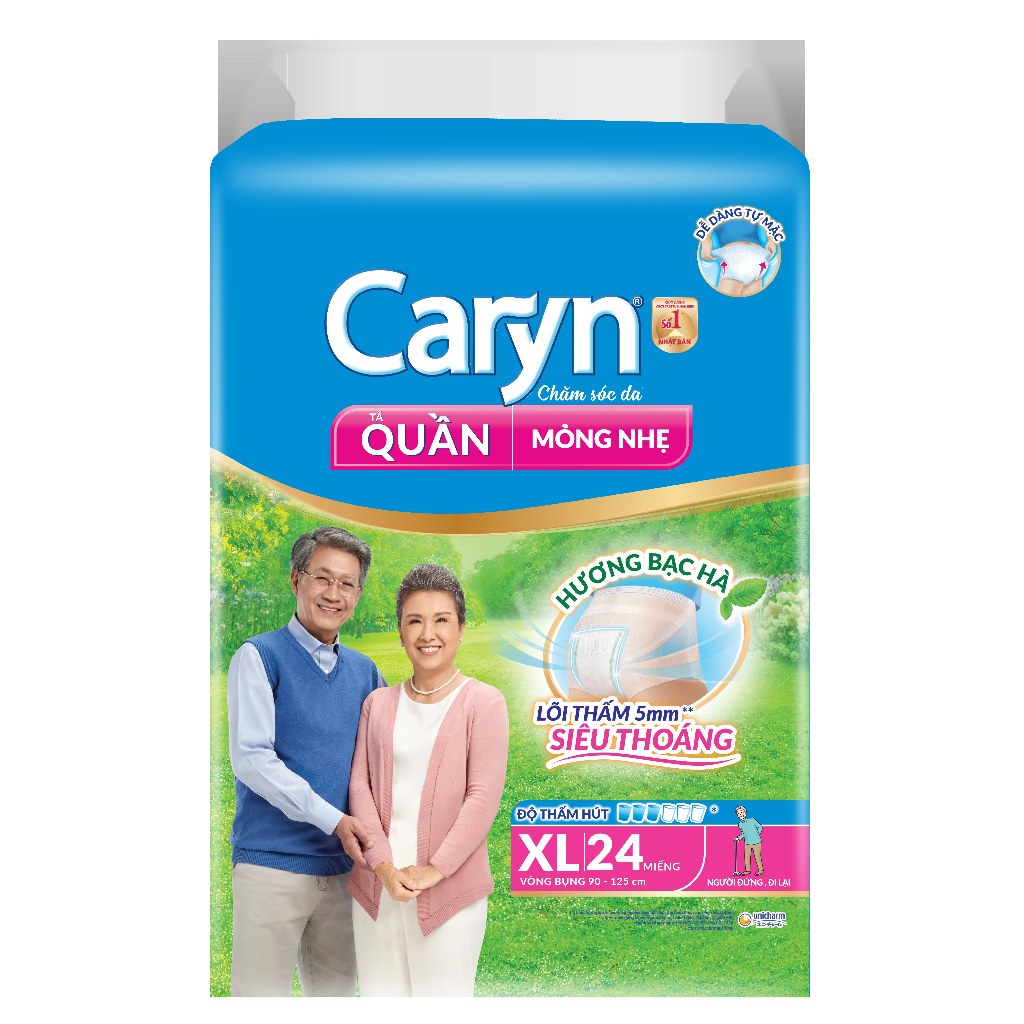 [DEAL T7] 🌟 TÃ QUẦN CARYN MỎNG THOÁNG - SIZE XL 24 MIẾNG 🌟