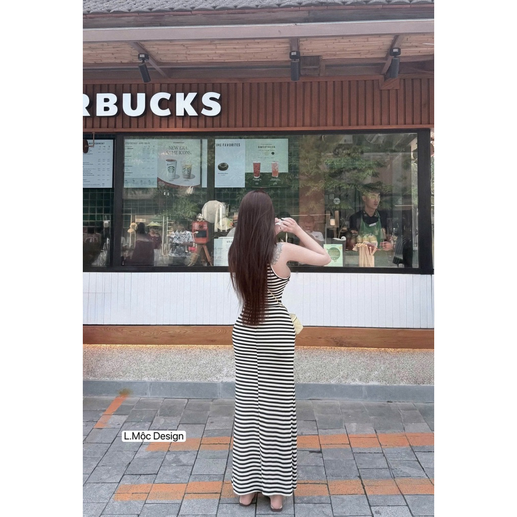 Mai e vt body kẻ Body đen  sm Body Kẻ B sm