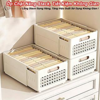 Hộp lưu trữ điều chỉnh kích thước | Đựng được quần áo, đồ nhà bếp, vật dụng bàn làm việc | Co giãn tùy ý – Tiết kiệm khô