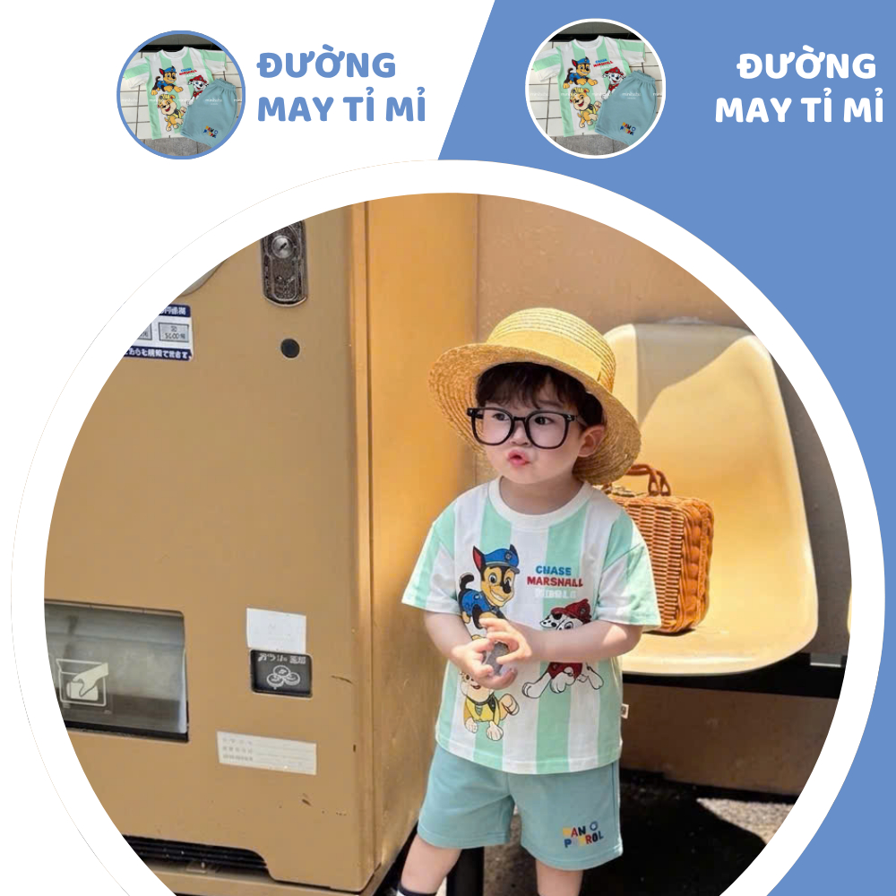 [À ƠI SHOP] D45- bộ cộc 3 chú cứu hộ chase- a117.1808
