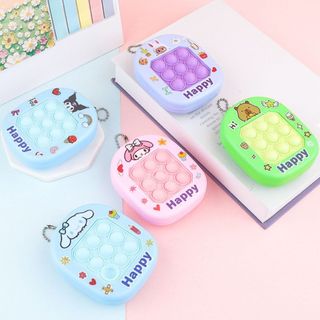 Móc khóa pop it nhiều hình đáng yêu, móc khóa trang trí phụ kiện HT Toys