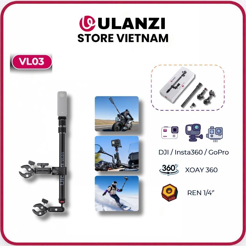 Giá đỡ gậy selfie Ulanzi VL03
