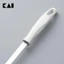 Xẻng lật thức ăn bản rộng có rãnh Sạn Lỗ Inox Kai bằng inox cao cấp cán trắng Kai House Fly Return Turner White DE5804