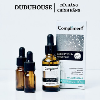 Tinh Chất Compliment Niacinamide 10% Serum Hỗ Trợ Ngăn Ngừa Mụn Và Dưỡng Trắng Cho Da Dầu 27ml