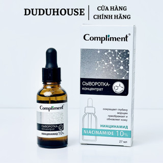 Tinh Chất Compliment Niacinamide 10% Serum Hỗ Trợ Ngăn Ngừa Mụn Và Dưỡng Trắng Cho Da Dầu 27ml