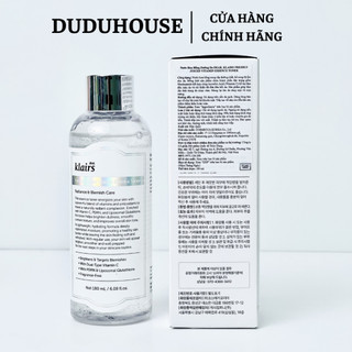 (Hàng Công TY) Nước Hoa Hồng Dear Klairs Freshly Juiced Vitamin Essence Toner 180ml Duduhouse
