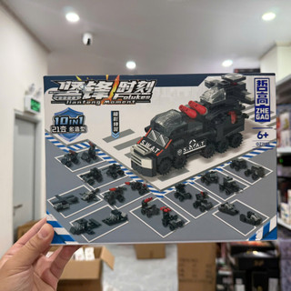 Bộ mô hình đồ chơi lắp ráp xếp hình 10in1 mini 3D các loại xe oto HT Toys