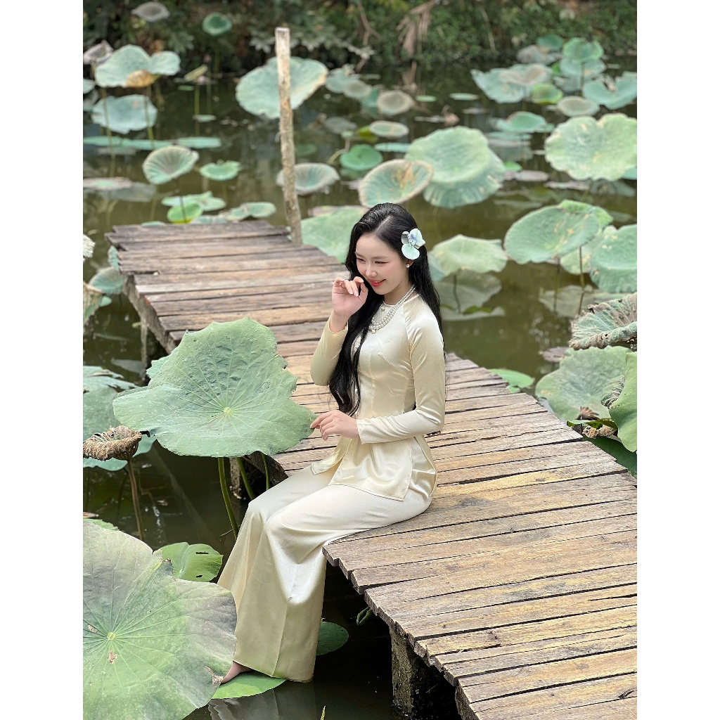 B.a180 -Bộ Bà Ba LụA ValeNtinooOoo ChÂu Sa CaO Cấp Cổ TrÒn Nút Nụ Dây Kéo QUẦN CÙNG CHẤT